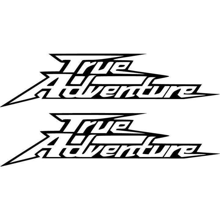 Honda True Adventure Die Cut Stickers Decals - DecalsHouse