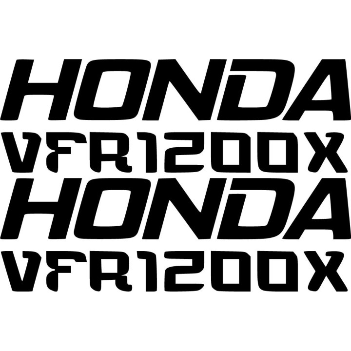 Honda Vfr 1200 Die Cut Stickers Decals - DecalsHouse