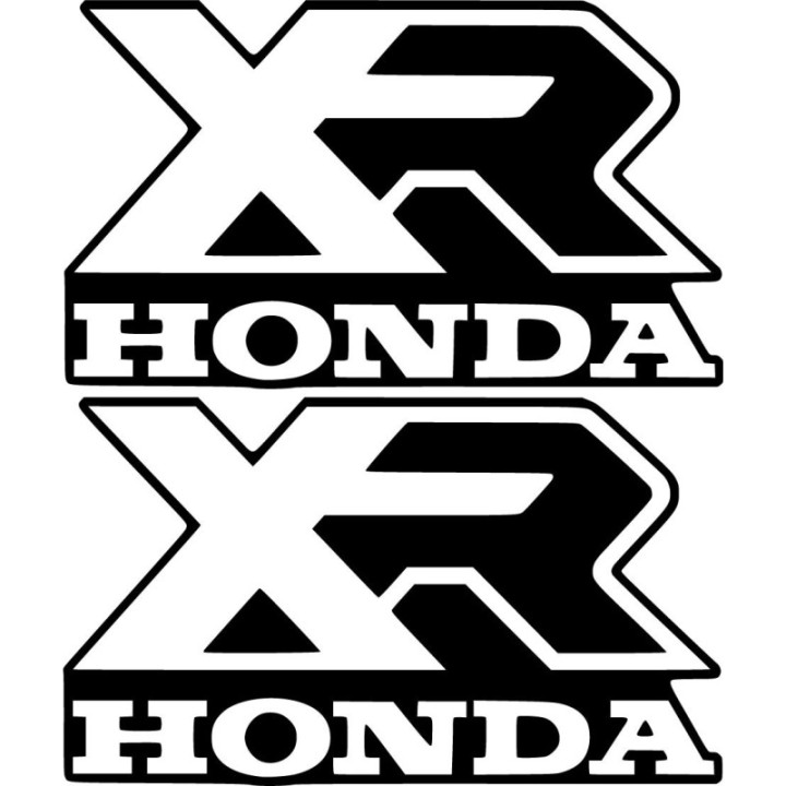 Honda XR Stickers – XR125 XR250 XR400 XR650 Enduro Decals (2-Pack)