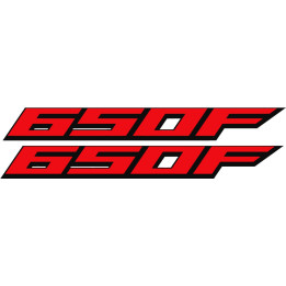 Honda 650f Style 2 Stickers Decals - DecalsHouse