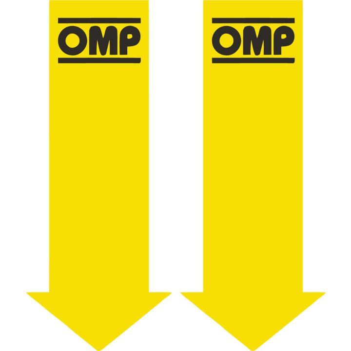 2x Omp Stickers Decals - DecalsHouse