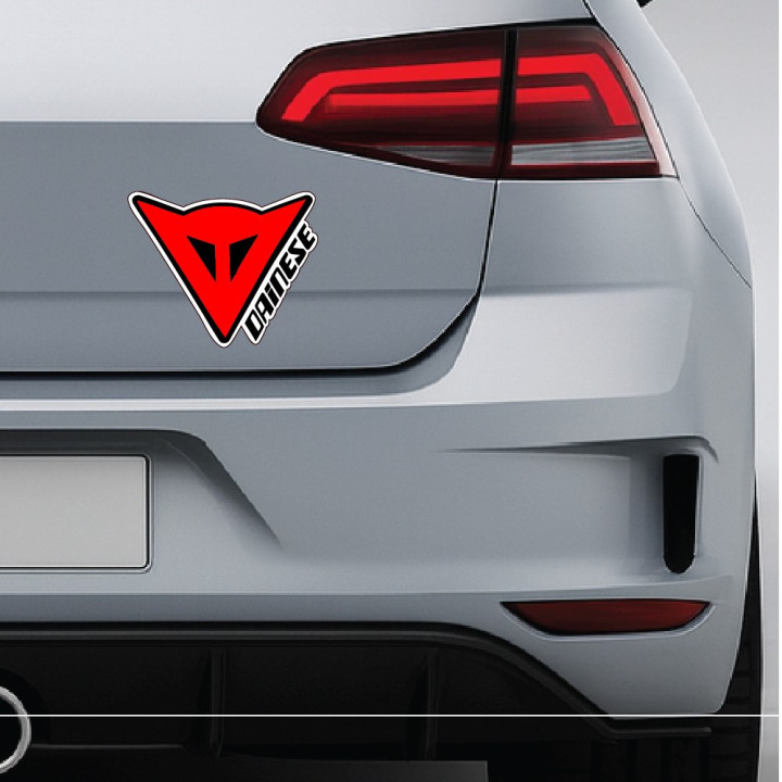 Dainese Stickers – Motorcycle Racing Sponsor Fairing Decals (2-Pack)