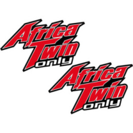 Honda Africa Twin Only Stickers Decals - DecalsHouse