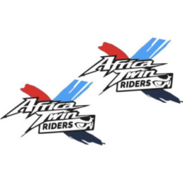 Honda Africa Twin Riders Stickers – ADV Motorcycle Decals (2-Pack) | DecalsHouse
