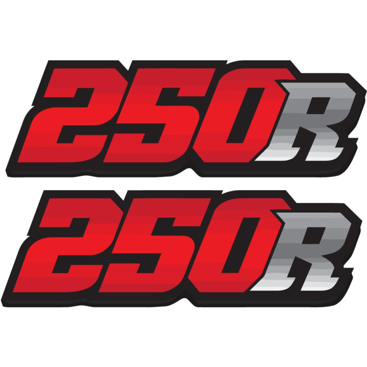 Honda Big Red 250r Stickers Decals - DecalsHouse