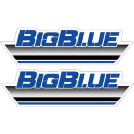 Honda Big Red Blue 1 Stickers Decals - DecalsHouse