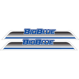 Honda Big Red Blue 2 Stickers Decals - DecalsHouse