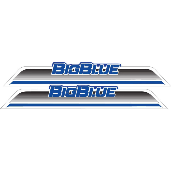 Honda Big Red Blue 2 Stickers Decals - DecalsHouse