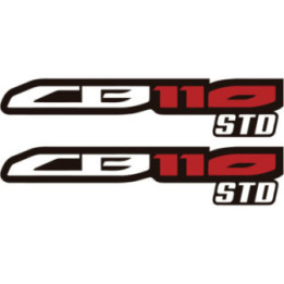 Honda Cb 110 Std Stickers Decals - DecalsHouse