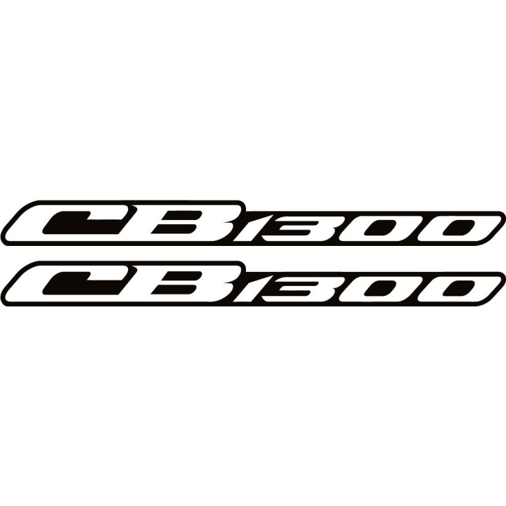 Honda Cb 1300 Black And White Stickers Decals - DecalsHouse