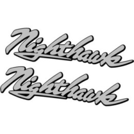 Honda CB750 Nighthawk Stickers – Classic Retro Motorcycle Decals (2-Pack)