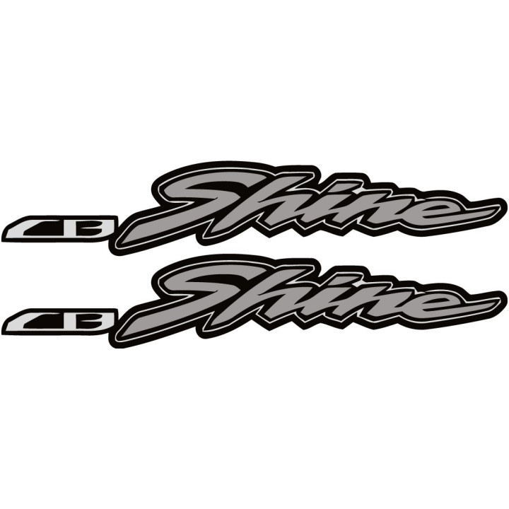 Honda Cb Shine Style 2 Stickers Decals - DecalsHouse