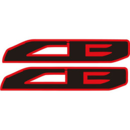 Honda CB Stickers – CB1000R CB650R Naked Bike Decals (2-Pack)