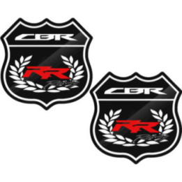 Honda CBR Racing Badge Stickers – CBR600RR Fireblade Decals (2-Pack)