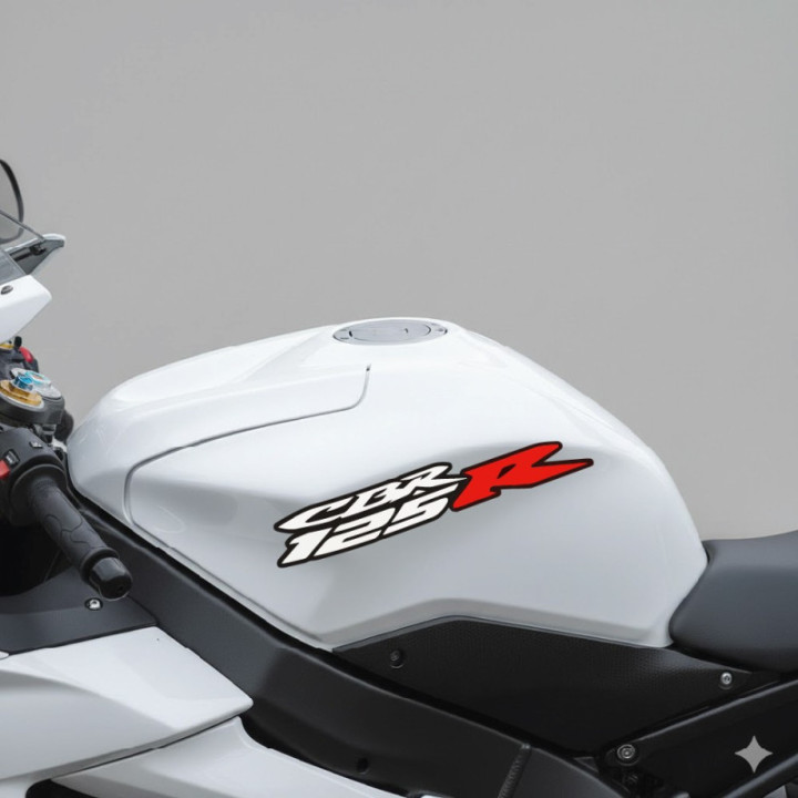 Honda CBR125R Stickers – Lightweight Sportbike Fairing Decals (2-Pack)