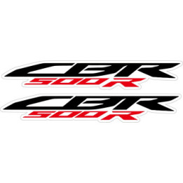 Honda CBR500R Sportbike Stickers – Motorcycle Decals (2-Pack)