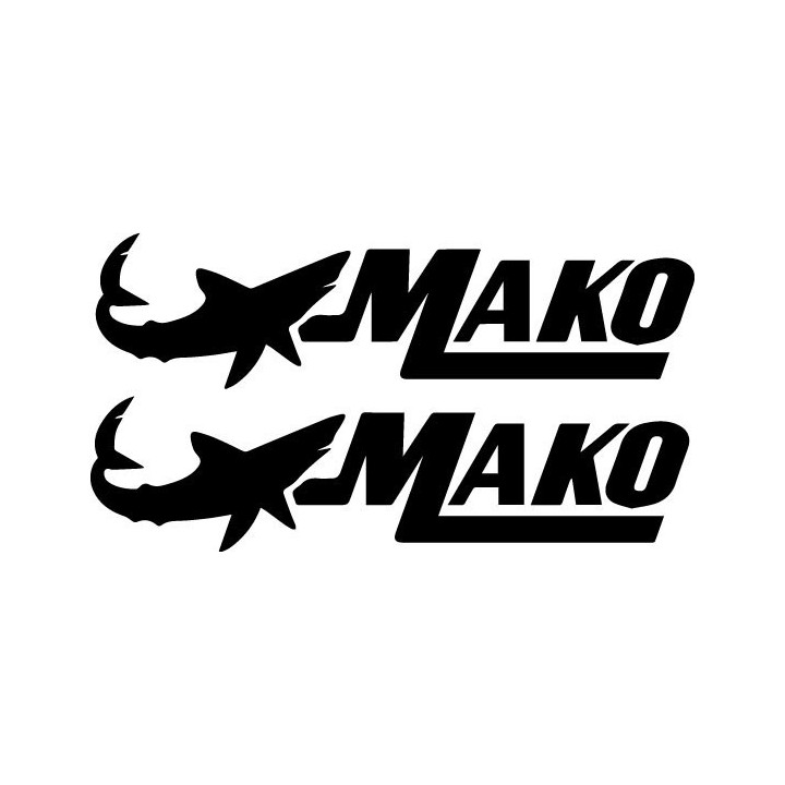 Buy Mako 2 Color Boat Kit Decal Sticker Online
