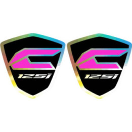 Honda Click 125i Badge Stickers Decals - DecalsHouse