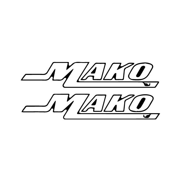 Buy Mako Shark Boat Kit Decal Sticker Online