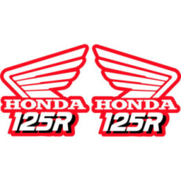 Honda Cr 125 Wings Stickers Decals - DecalsHouse