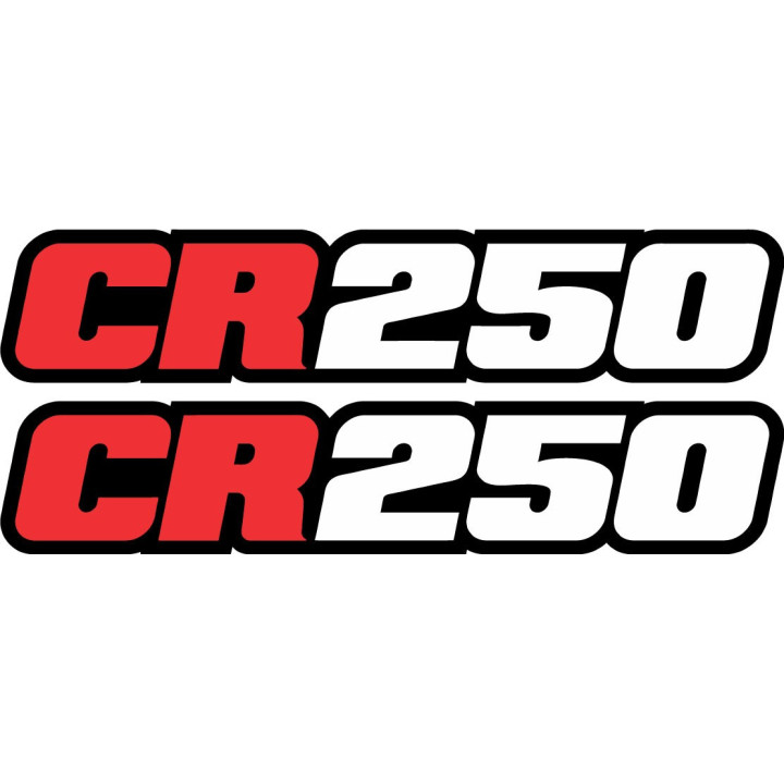 Honda Cr 250 Stickers Decals - DecalsHouse