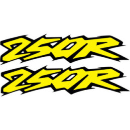 Honda Cr 250 Style 2 Stickers Decals - DecalsHouse