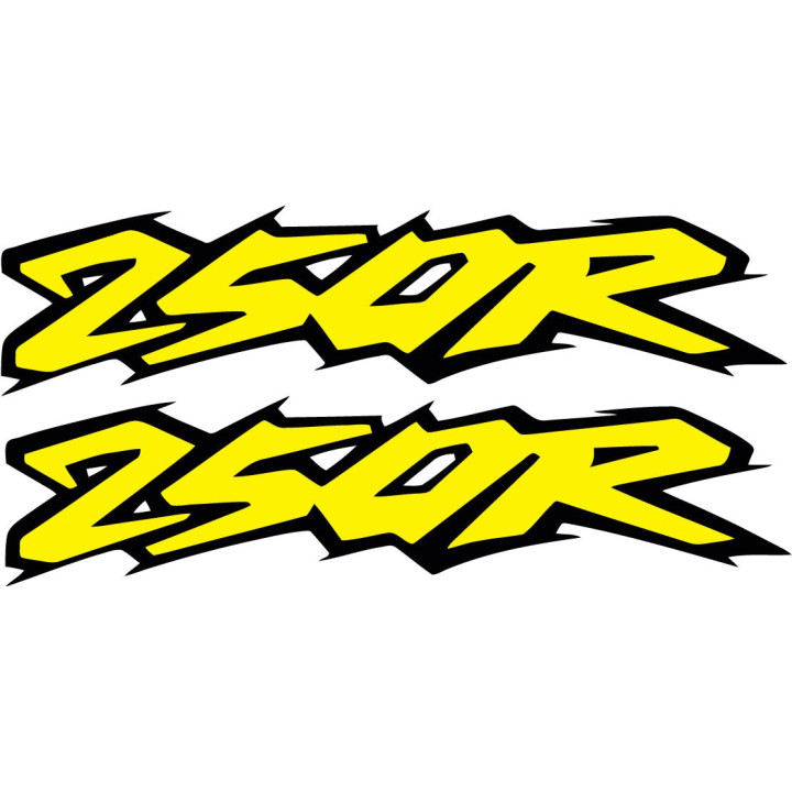 Honda Cr 250 Style 2 Stickers Decals - DecalsHouse