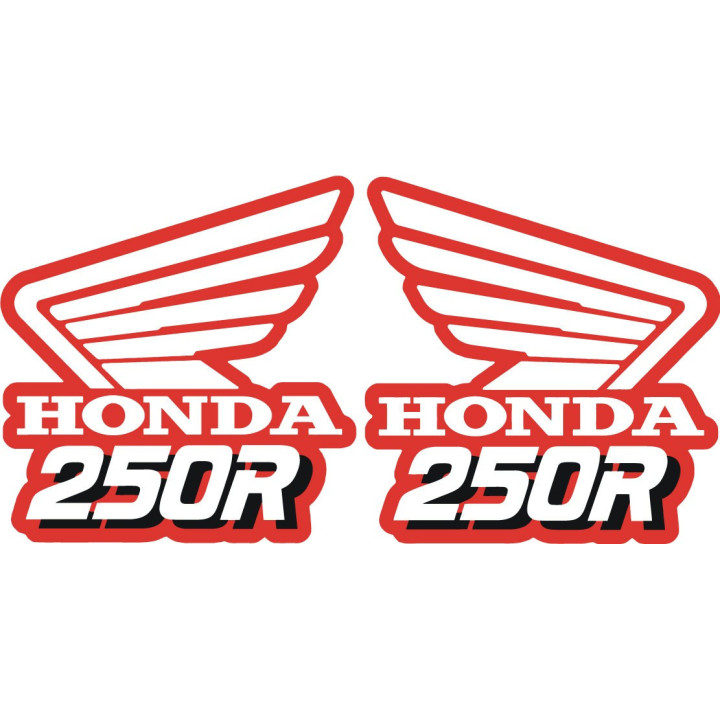 Honda Cr 250 Wings Stickers Decals - DecalsHouse