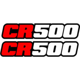 Honda Cr 500 Style 3 Stickers Decals - DecalsHouse