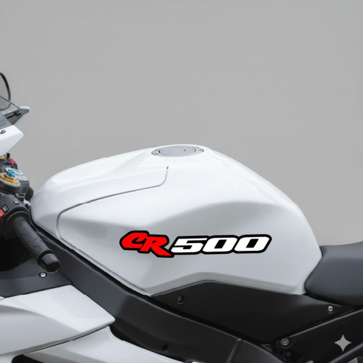 Honda CR 500 Enduro Stickers – Two-Stroke Motocross Decals (2-Pack)