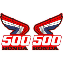 Honda Cr 500 Wings Stickers Decals - DecalsHouse