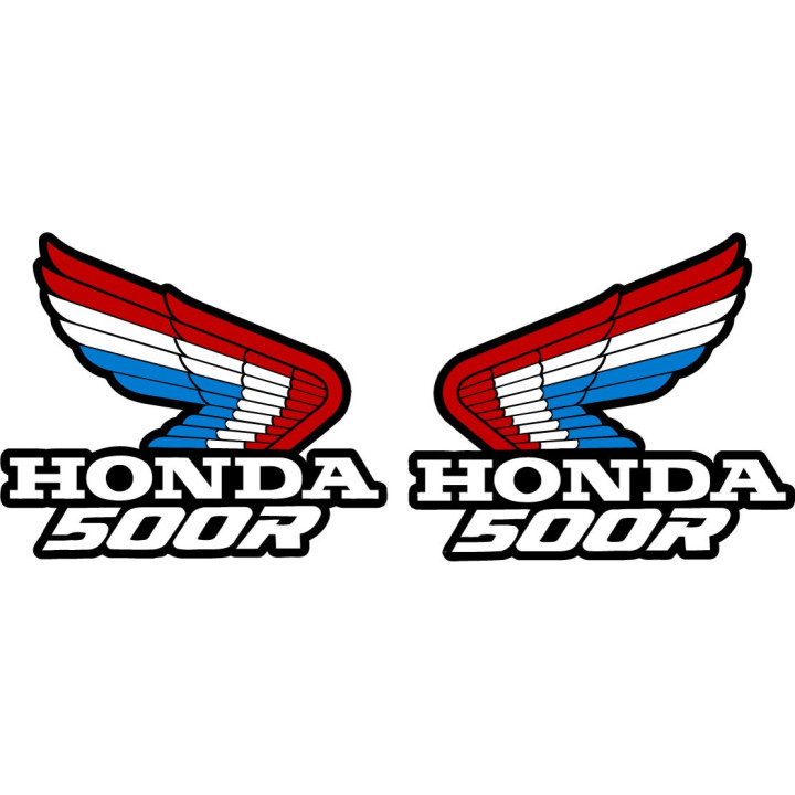 Honda Cr 500 Wings Style 4 Stickers Decals - DecalsHouse