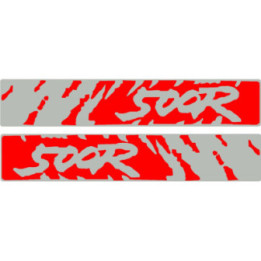 Honda Cr 500r Stripe Style 2 Stickers Decals - DecalsHouse
