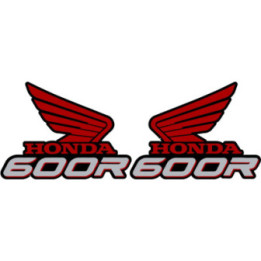 Honda Cr 600r Wings Style 2 Stickers Decals - DecalsHouse
