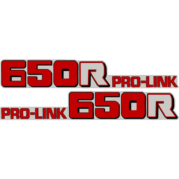 Honda Cr 650r Pro Link Style 2 Stickers Decals - DecalsHouse