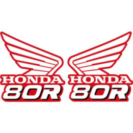 Honda CR80R Youth Motocross Stickers – MX Wings Decals (2-Pack)