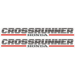 Honda Crossrunner Style 5 Stickers Decals - DecalsHouse