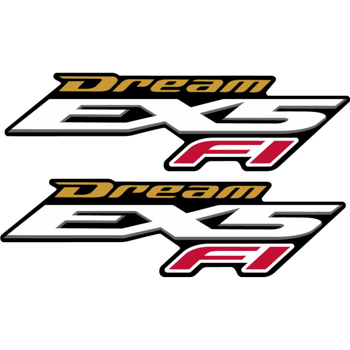 Honda Dream Ex5 Fi Stickers Decals - DecalsHouse