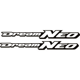Honda Dream Neo Style 2 Stickers Decals - DecalsHouse