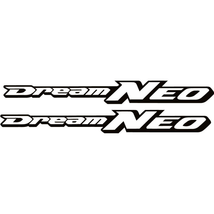 Honda Dream Neo Style 2 Stickers Decals - DecalsHouse