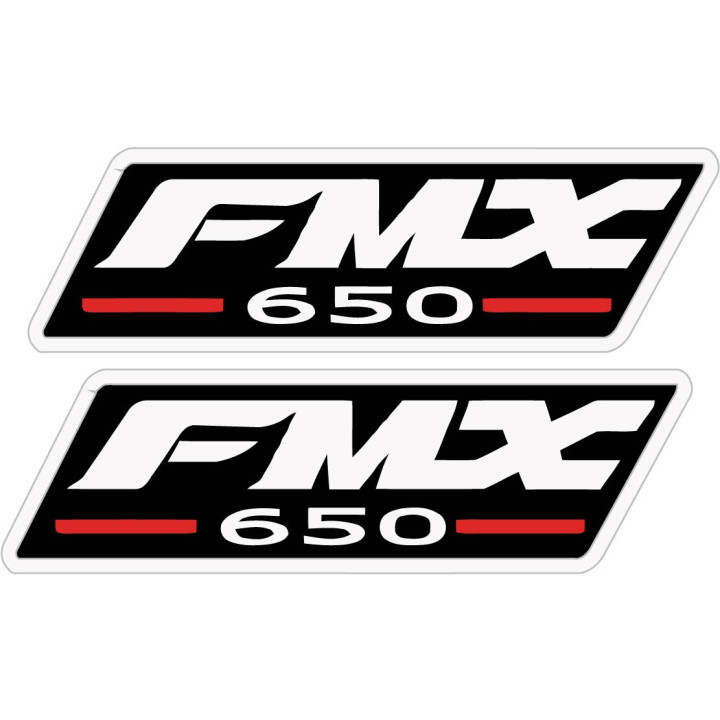 Honda FMX650 Supermoto Stickers – Street Motorcycle Decals (2-Pack)