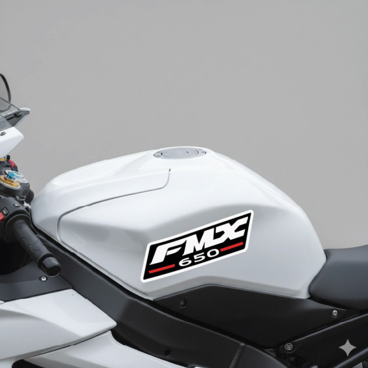 Honda FMX650 Supermoto Stickers – Street Motorcycle Decals (2-Pack)