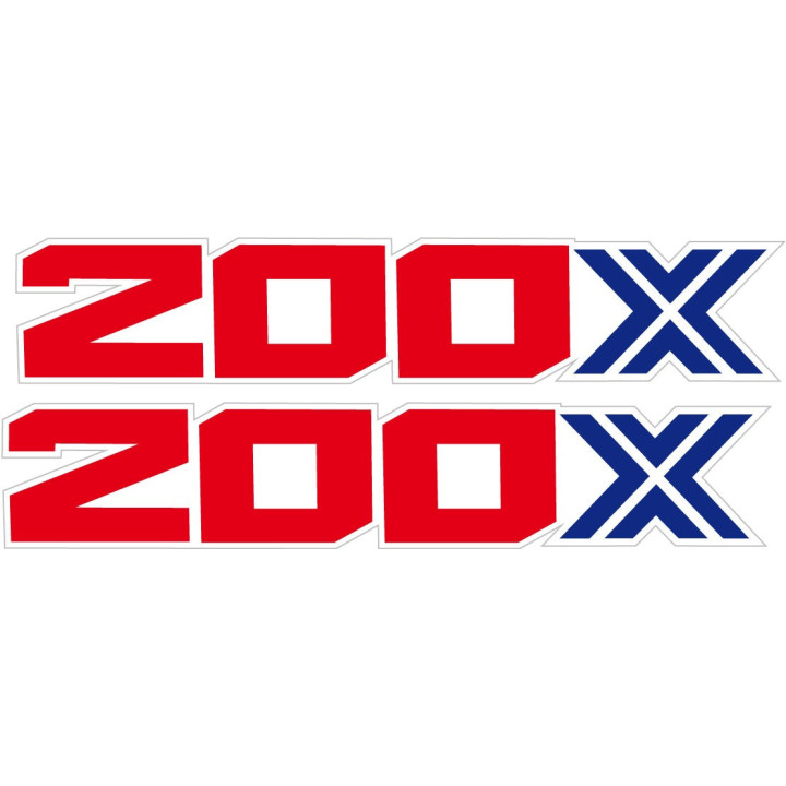 Honda Fourtrax Foreman 200x Stickers Decals - DecalsHouse