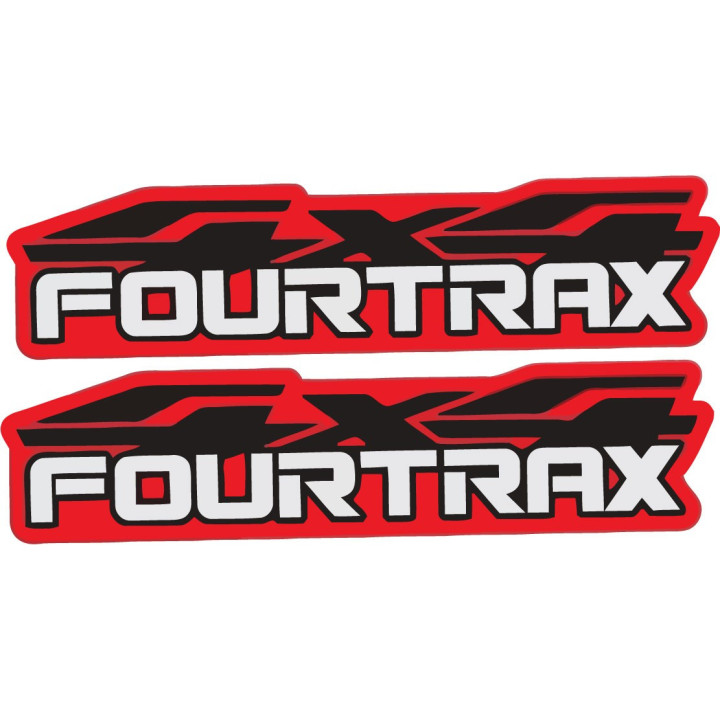 Honda Fourtrax Foreman 4x4 Style 2 Stickers Decals - DecalsHouse