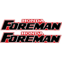 Honda Fourtrax Foreman Stickers – TRX350 TRX420 TRX500 ATV Decals (2-Pack)
