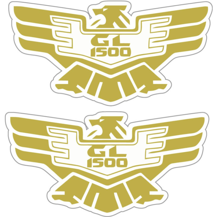 Honda Gold Wing GL1500 Stickers – Touring Motorcycle Decals (2-Pack)