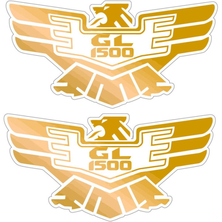 Honda Gl 1500 Gold Wing Style 3 Stickers Decals - DecalsHouse