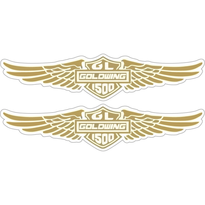 Honda Gold Wing GL1500 Stickers – Touring Cruiser Motorcycle Decals (2-Pack)
