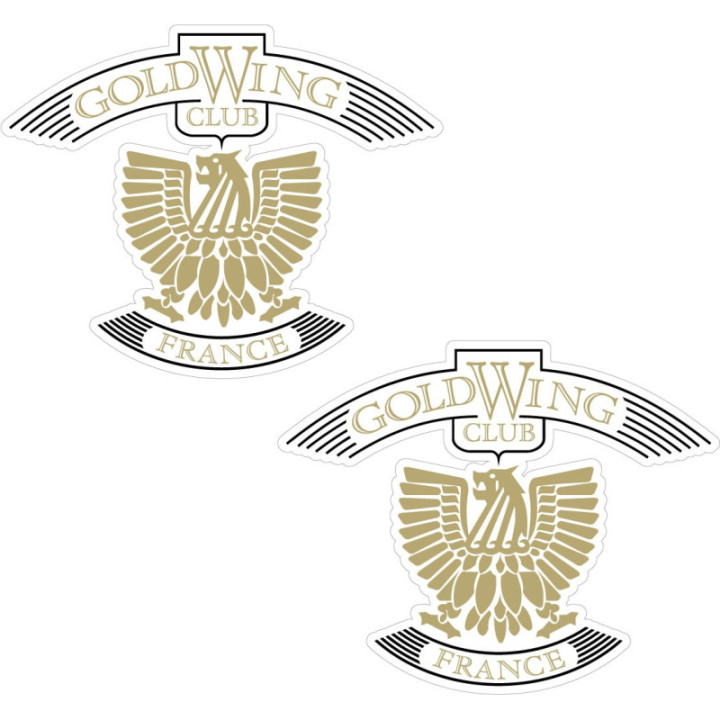 Honda Gl Gold Wing France Stickers Decals - DecalsHouse
