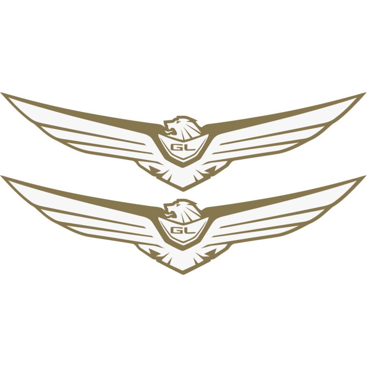 Honda Gl Gold Wing Style 3 Stickers Decals - DecalsHouse